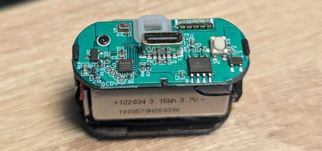 Vaping device turned into a web server