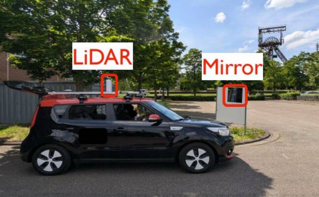 False positive for self-driving car