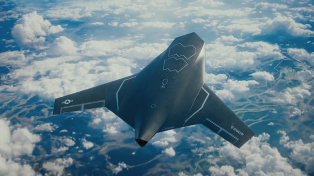 Shield AI X-BAT in flight Shield AI X-BAT in flight