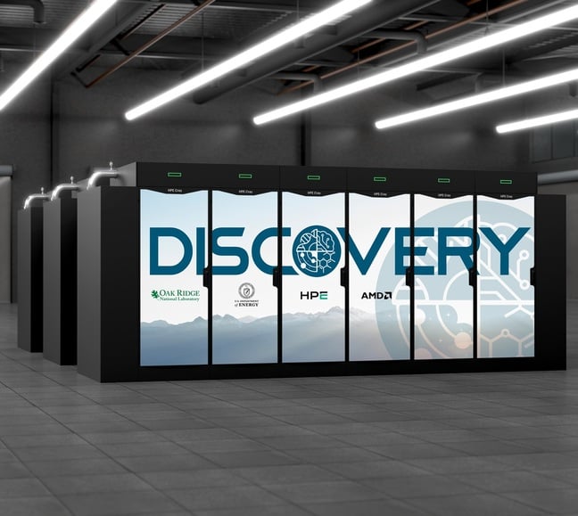ORNL GX 3D system mock-up Discovery ORNL GX 3D system mock-up Discovery