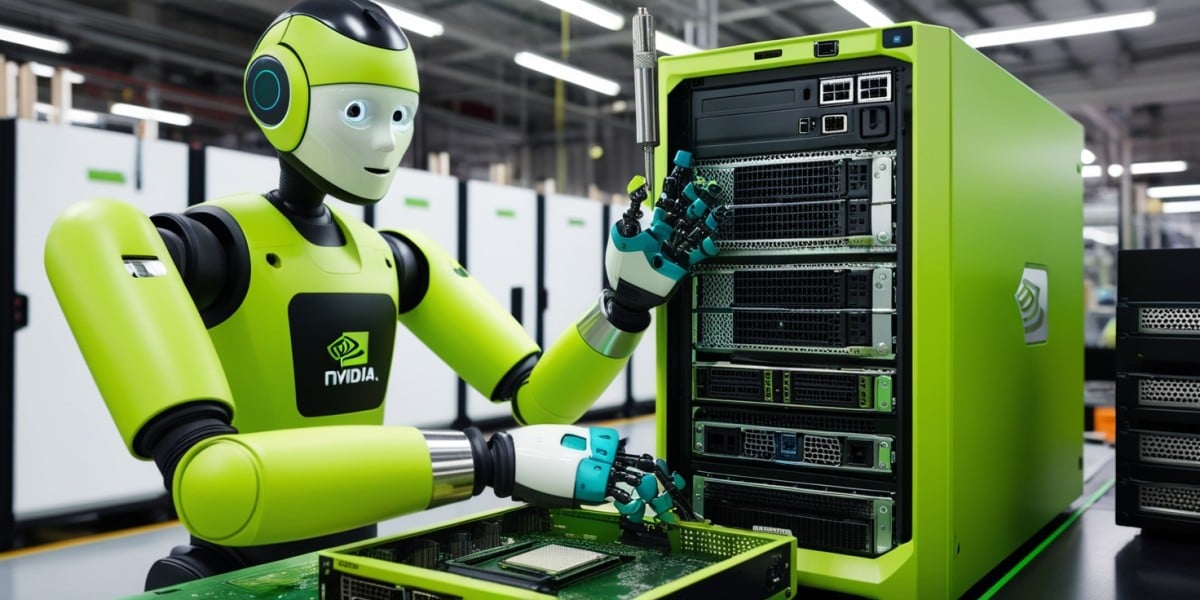 Foxconn hires humanoid robots to make AI servers for Nvidia
