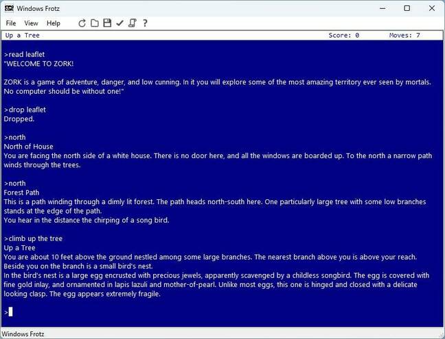 Redmond dusts off Infocom's classic text adventures and puts the originals into public hands