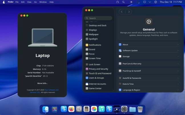 pearOS is back, replacing Ubuntu with Arch and GNOME with the latest KDE Plasma 