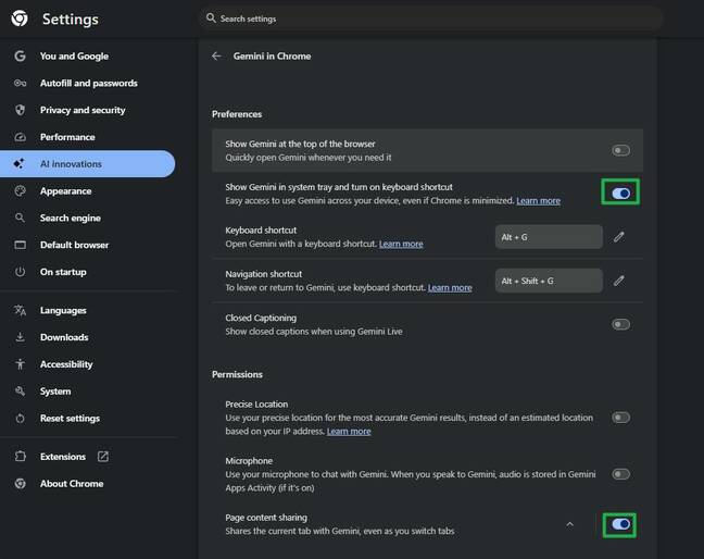 Stop the slop by disabling AI features in Chrome
