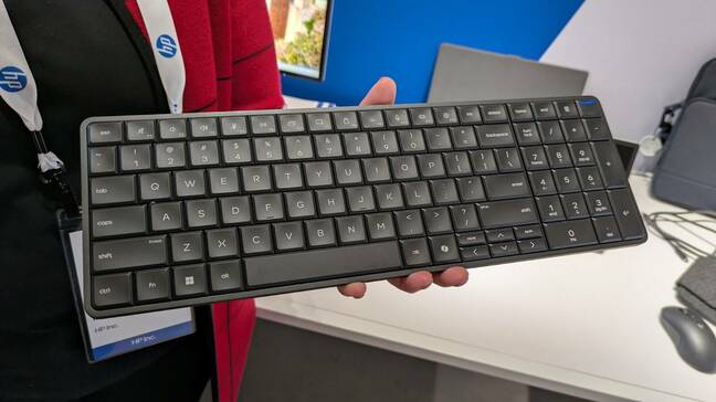 Baby's got clack: HP pushes PC-in-a-keyboard for businesses with hot desks