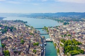 Zurich panorama, Switzerland