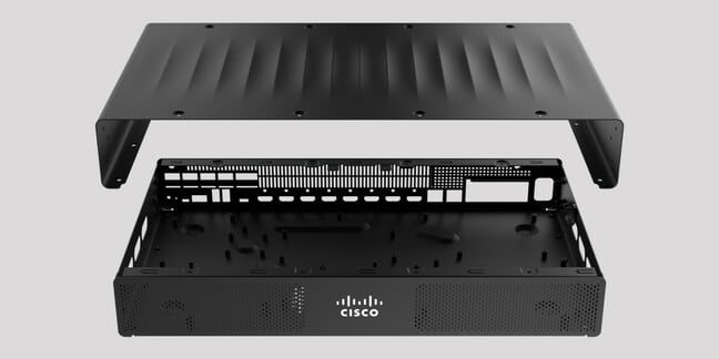 Cisco turns to titanium spoons and sand dunes to build a better … box?