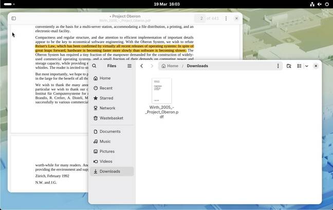 In GNOME 50 it's easier than ever to annotate PDF files in the Document Viewer