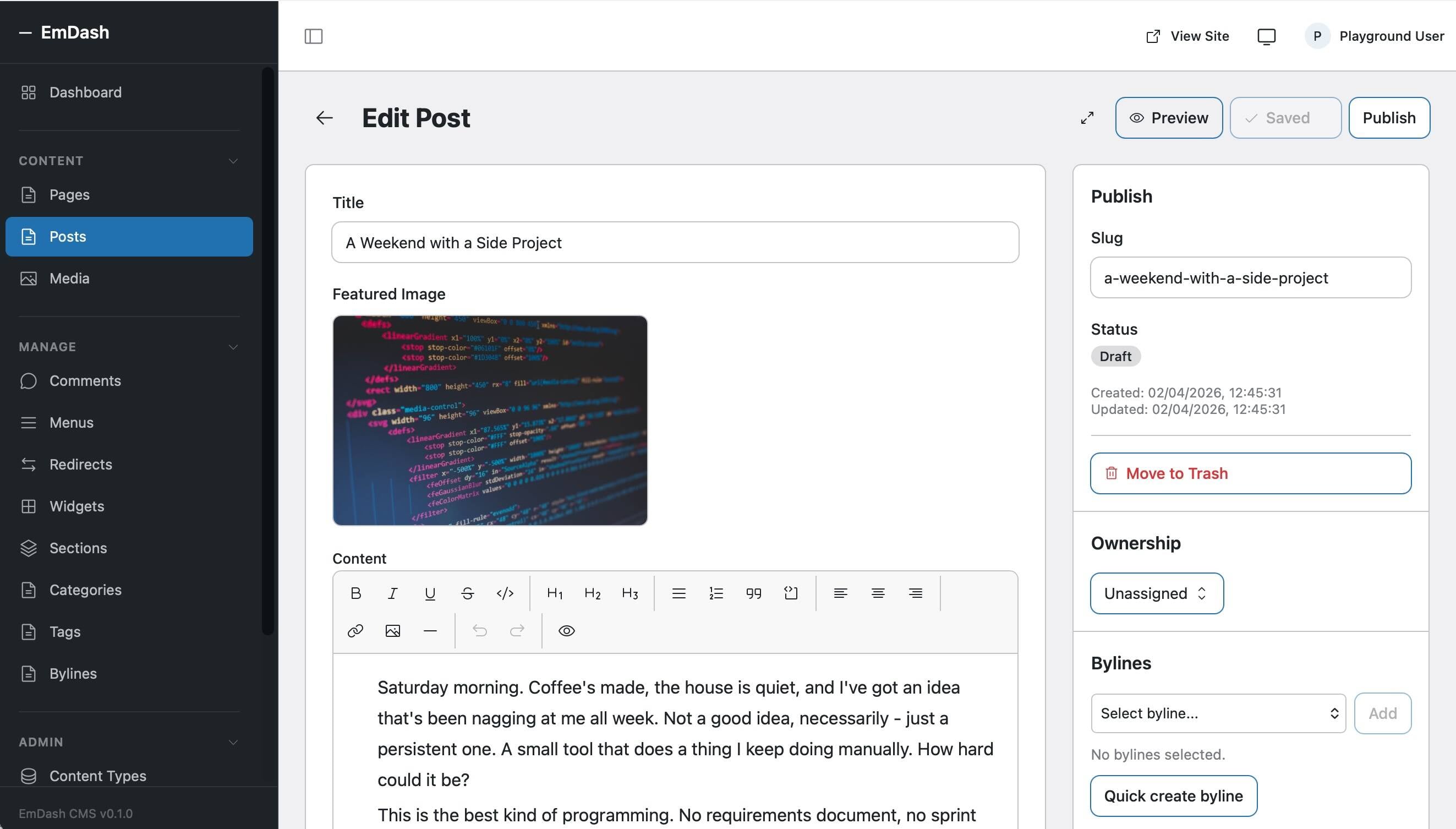 Cloudflare previews 'EmDash' – an AI-driven rebuild of WordPress in TypeScript