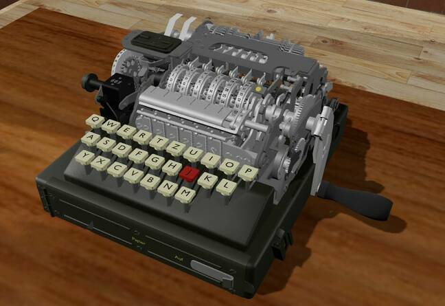 Martin Gillow's 3D recreation lets users explore would-be Enigma successor's mechanics and enciphering logic online