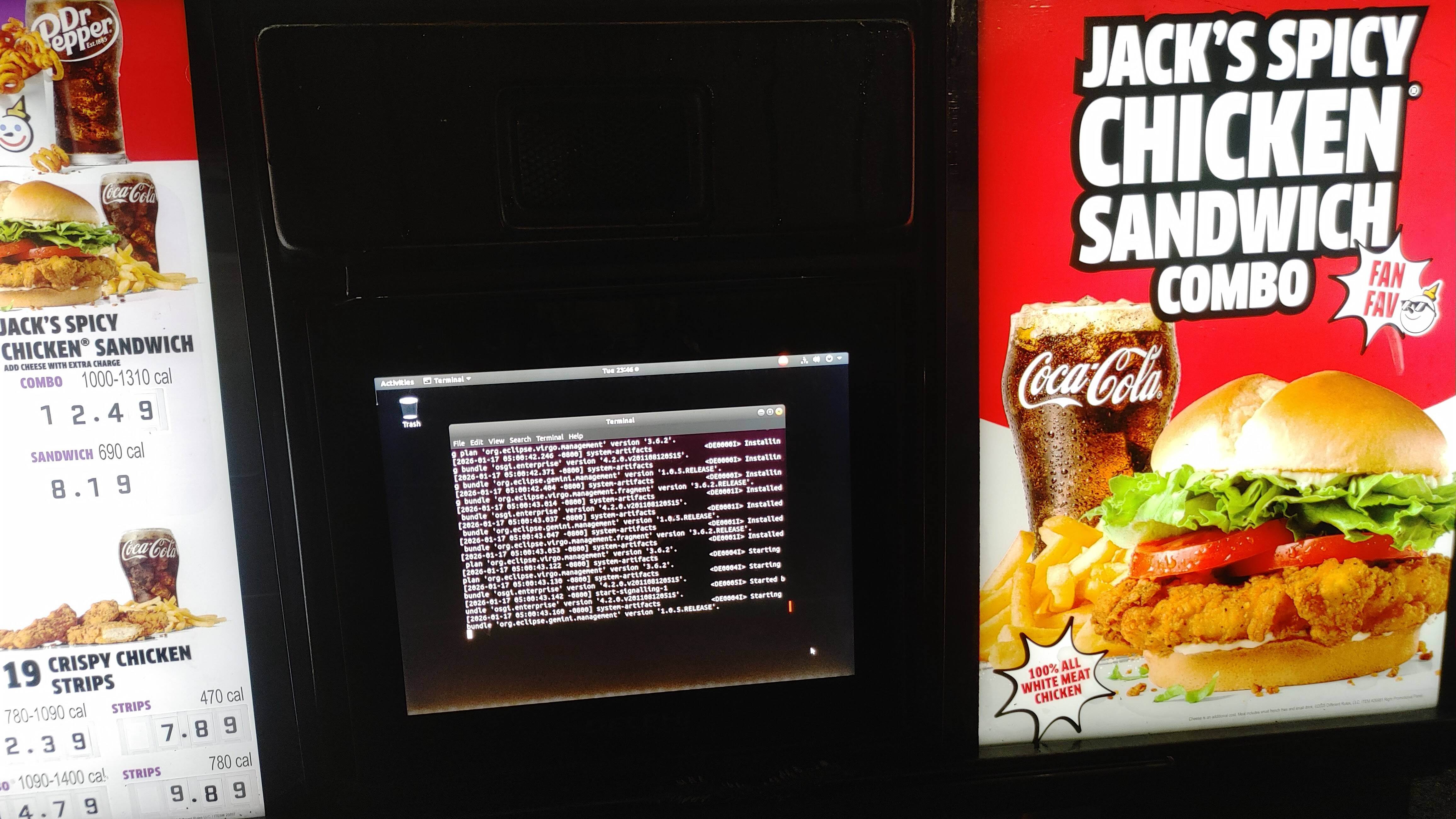 Would you like fries with that terminal?