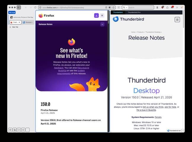 Thunderbird in hand worth 2 Outlooks as fresh FOSS fave and Firefox arrive