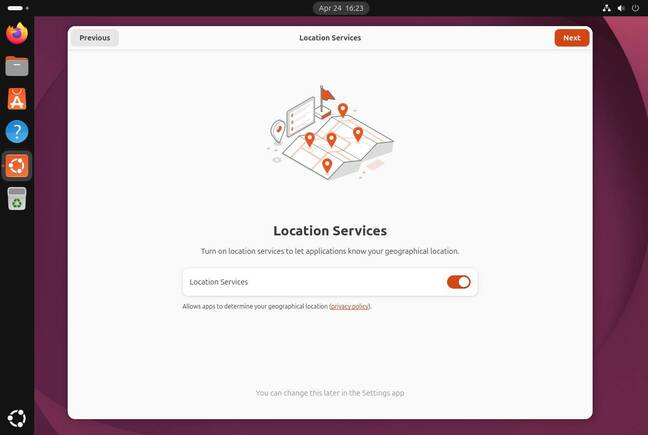 Ubuntu does ask for a little tracking info, but a lot less than some proprietary PC OSes we could name 