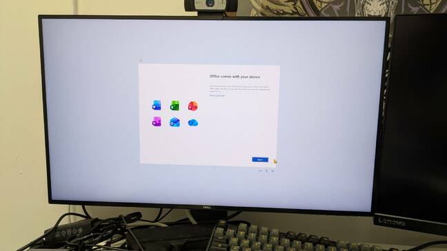 This screen would try to sell you Office 365 if you didn't already have it installed