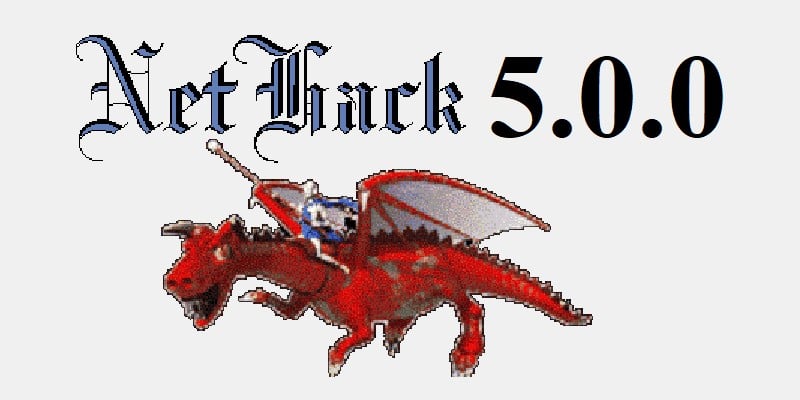 Classic ASCII game NetHack debuts version 5.0
