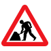 Warning: roadworks