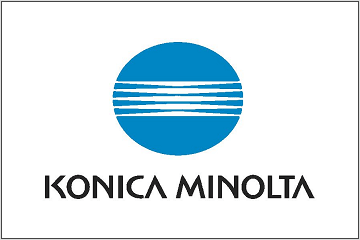 Konica Minolta logo watch