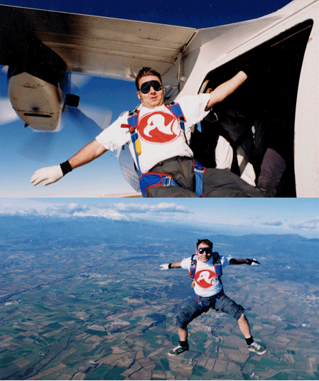 Craig Poxon: Skydiving madness