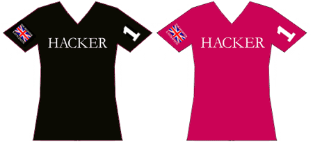 Hackerette: Now available in fuchsia and black